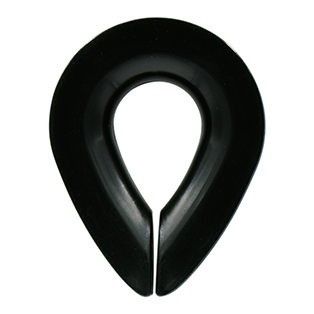 Nylon Tear Drop Fiber Rope Thimbles